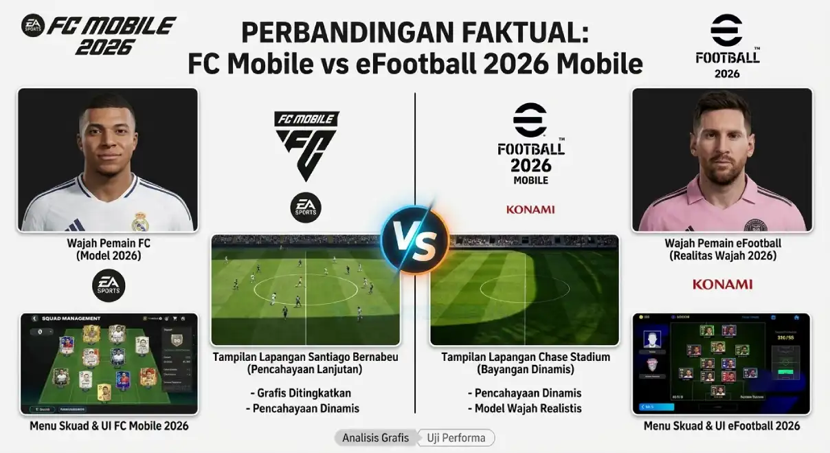 FC Mobile vs eFootball 2026