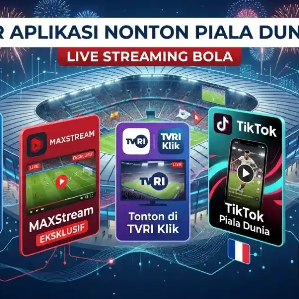 aplikasi nonton Piala Dunia 2026