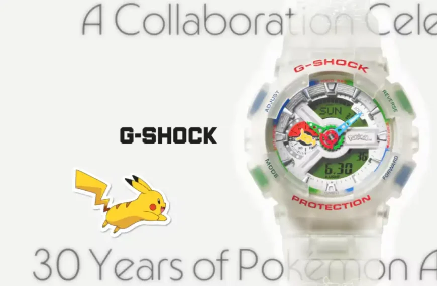 Casio G-Shock x Pokémon