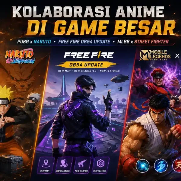 kolaborasi anime mobile game